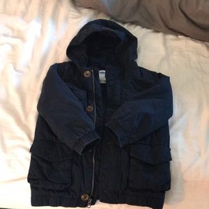 Boys 5T Navy Winter Coat
